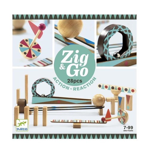 [TTDJ-35640] Construcción Zig & Go Roll 28 pzas.