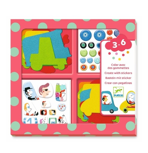 [TTDJ-39051] Crear con pegatinas Me gustan los coches