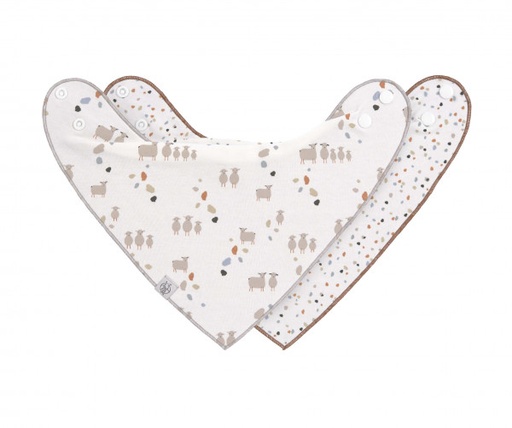 [1311014841] Bandana 2 piezas Tiny Farmer Sheep Blue