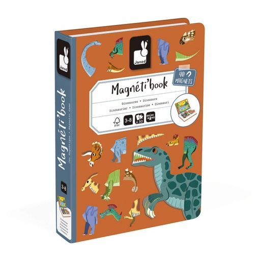 [JURA-J02590] MAGNETI'BOOK DINOSAURIOS