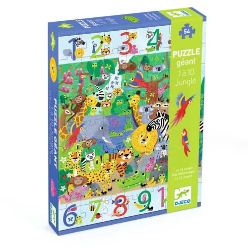 [TTDJ-37148] P. Gigante 1 a 10 Jungla - 54 pzas -