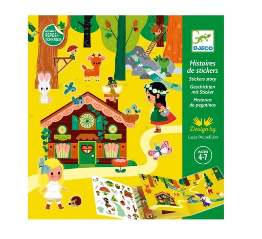 [38956] Pegatinas Cuentos El bosque mágico