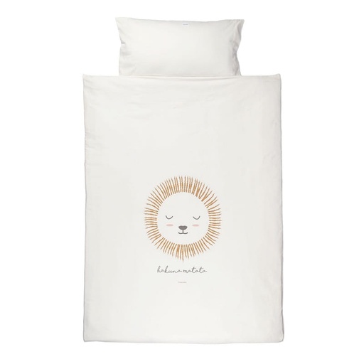 [25NA41048] Bedding set 2p. 100x135 cotton NAIROBI Yellow