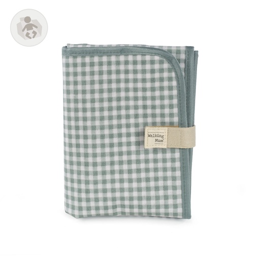 [36269] Cambiador I love Vichy Verde