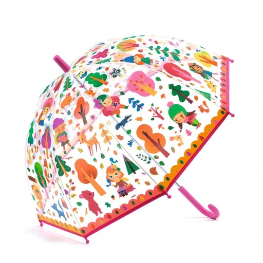 [TTDJ-54706] Paraguas transparente Bosque
