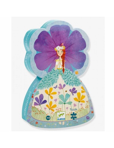 [TTDJ-37238] P. Silueta La Princesa de primavera - 36 pzas -