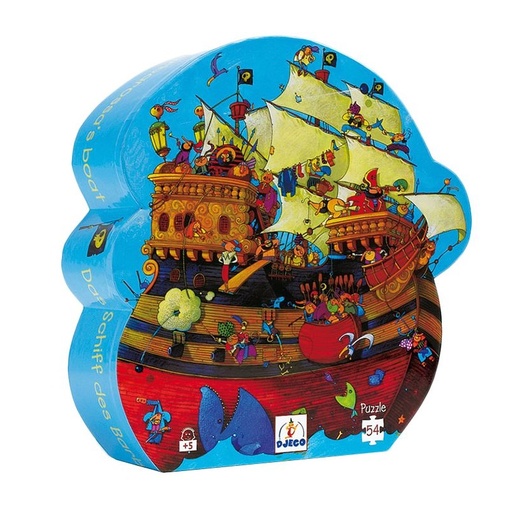 [TTDJ-37241] P. Silueta El Barco Pirata -54 pzas.-