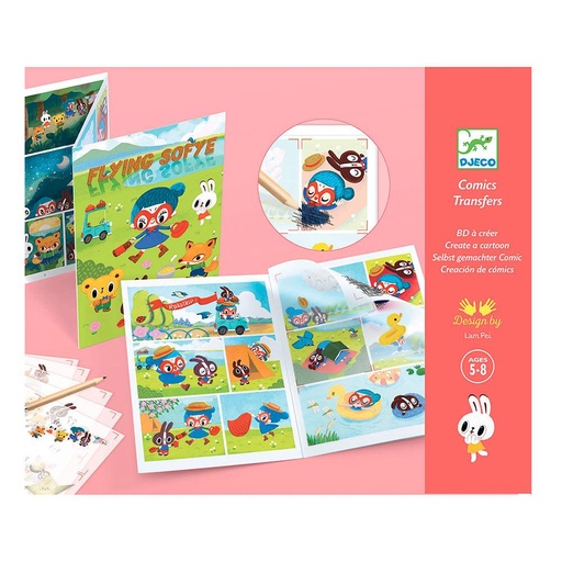 [TTDJ-39558] Calcomanía Comic Flying Sofye (min. 2 u.)