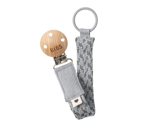 [56940] Chupetero BIBS Trenzado Cloud/Iron