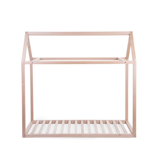 [BEFRHN] Estructura Cama Casa Natural + Somier 70X140cm