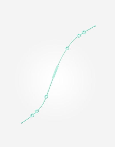 [13551] Colgador atrapatodo silicona menta