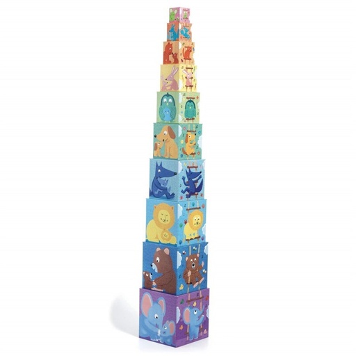 [TTDJ-38510] Primera Edad 10 Cubos Rainbow