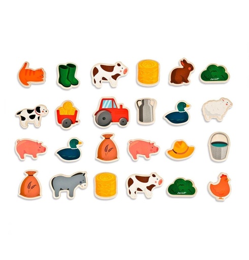 [JURA-J08157] 24 Imanes de la Granja