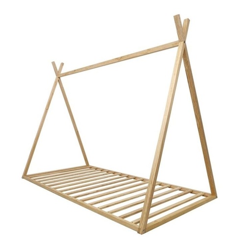 [MO99604401] MOBO - Estructura Tipi con somier 70*140 - Natural