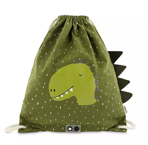 [19-201] Mochila Saco de Tela Trixie Dino