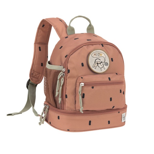 [1203001354] Mochila Infantil Mini Happy Prints caramel