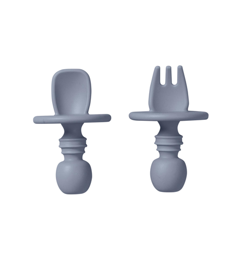 [17475] Cubiertos antiahogo "Nordic" azul