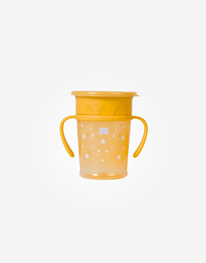[51444] Vaso antigoteo 360 "Amazing Cup" mostaza