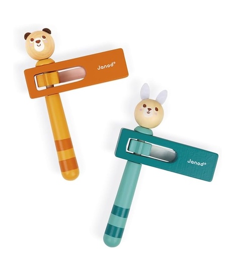 [JURA-J04021] OSO Y CONEJO SONAJERO JANOD POCKET