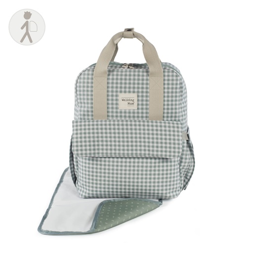 [36261] Mochila I Love Vichy Verde