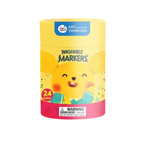 [JMA90497] Rotul. pta Cónica Lavables 24 Colores