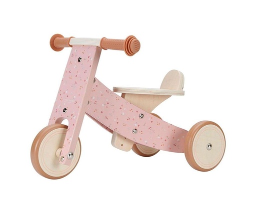 [TOCTOYS-LD7123] Triciclo pequeñas flores rosas