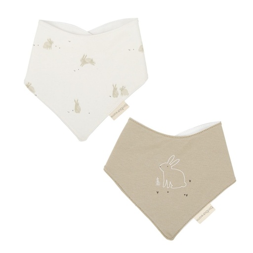 [506522VM] PACK 2 BANDANAS(43X21) 506 BUNNY 522 VM VERDE MUSG