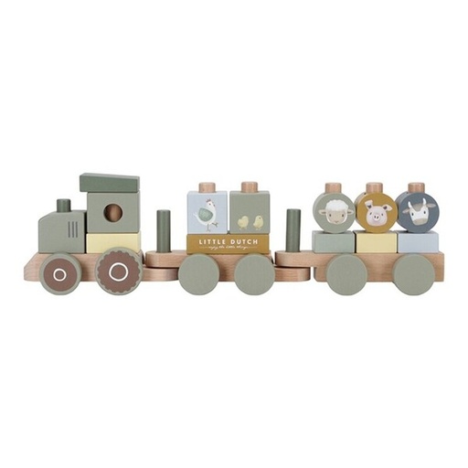 [TOCTOYS-LD7154] Tractor apilable pequeña granja