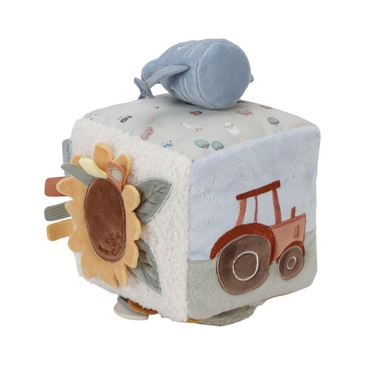 [TOCTOYS-LD8809] Cubo blandito actividades pequeña granja