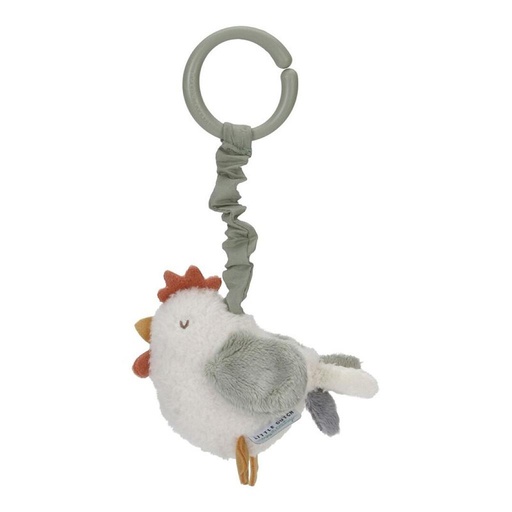 [TOCTOYS-LD8813] Gallina pull and shake pequeña granja