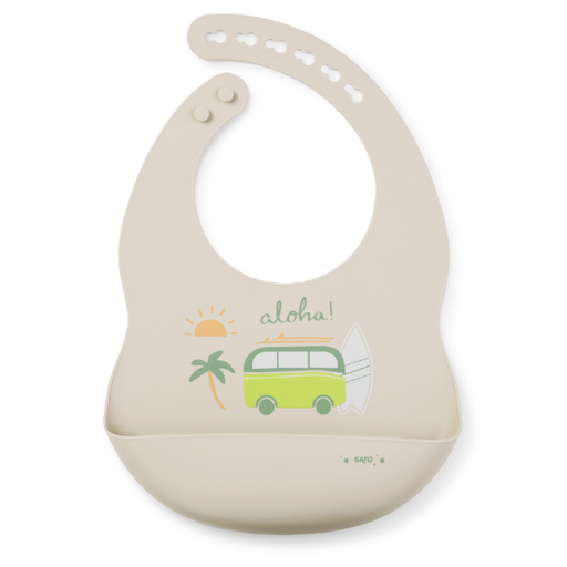 [16629] Babero silicona "Aloha" arena