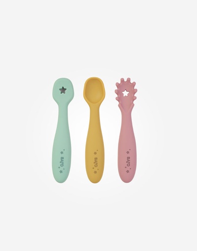 [17492] Set de cubiertos de aprendizaje Blossom