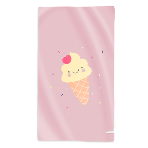 [64306] Toalla microfibra Helados 90 x 160 cm