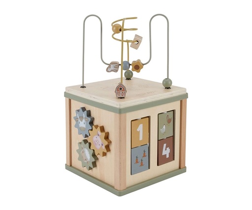 [TOCTOYS-LD7131] CUBO DE ACTIVIDADES PEQUEÑA GRANJA FSC L