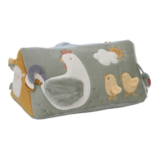 [TOCTOYS-LD8823] Cojín de actividades rectangular pequeña granja