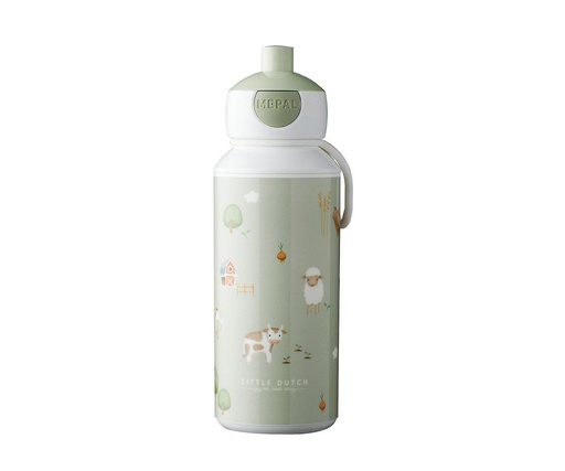 [TOCTOYS-LD107410065399] Botella Campus pop-up 400ml Pequeña Granja