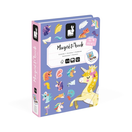 [JURA-J02584] MAGNETI'BOOK UNICORNIOS