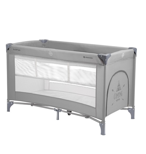 [31003010104] Cuna de viaje 2 niveles So Gifted Gris 2023