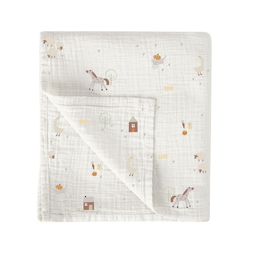 [56452710] Muselina Bambú 120X120 Farm