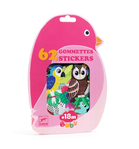 [TTDJ-30058] Pegatinas Pájaros