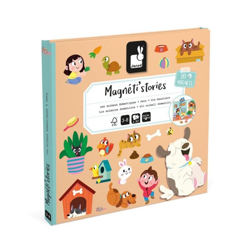 [JURA-J05457] Magneti'Stories Los Animales Domésticos