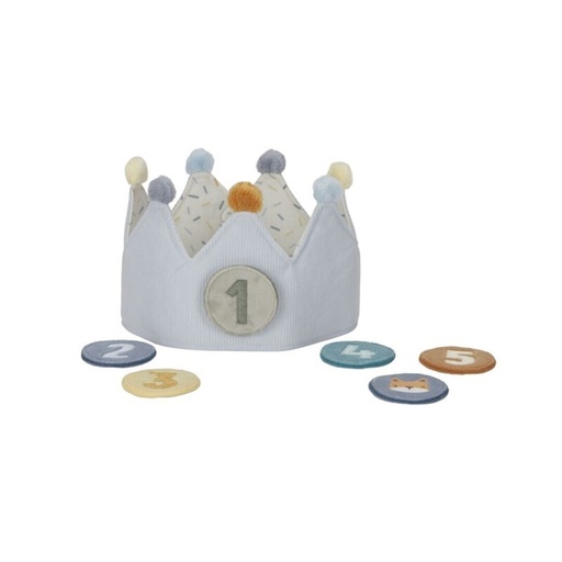 [TOCTOYS-LD4516] Corona de cumpleaños con números azul