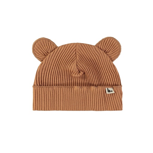 [L091072601] Gorro Bebé1m Orejas- Cinnamon
