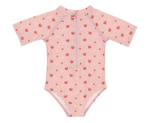Bañador con Cremallera Strawberries