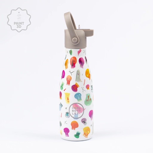 [CBBK26CS] The Kids Bottle - Crazy Skulls 260ml