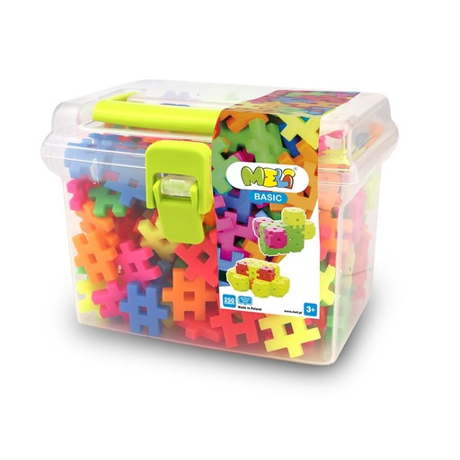 [ME50090] MELI Basic Neon Travel Box 250pcs