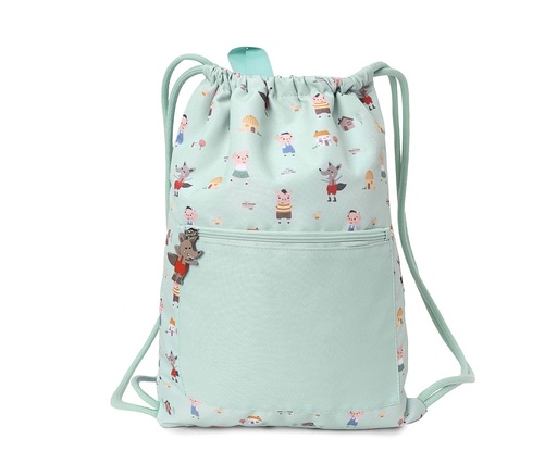 [TT-88740] Mochila saco impermeable The Three Little Pigs
