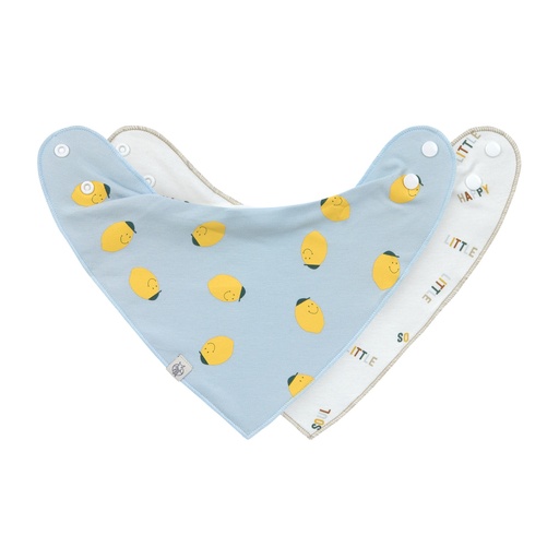 [13110144008] Bandana 2 piezas Happy Fruits Lemon