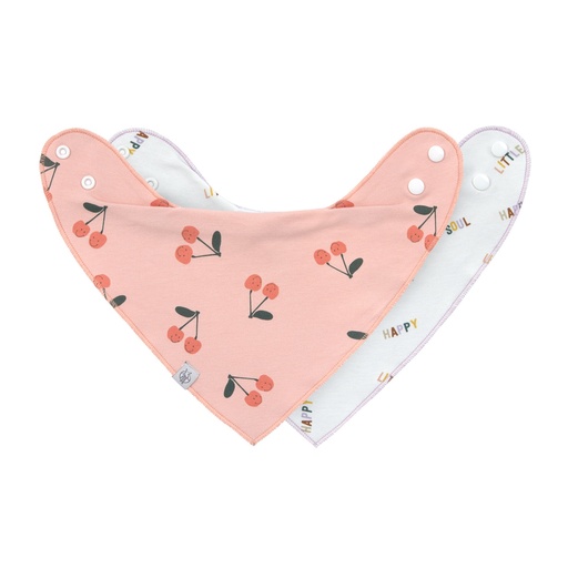 [13110142007] Bandana 2 piezas Happy Fruits Cherry