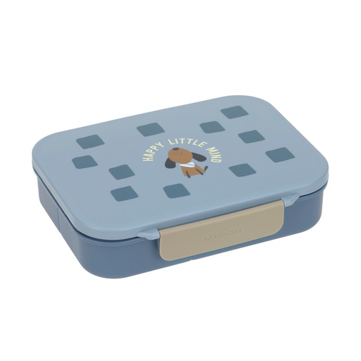 [12100154015] Bento-Lunchbox Pattern Party blue/green